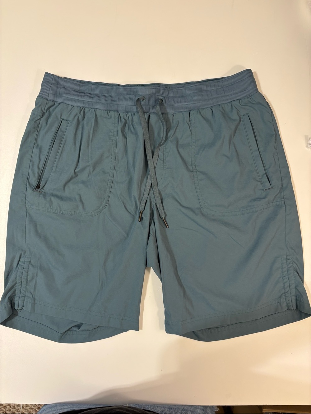 L.L. Bean Men's Drawstring Athletic Shorts - Slate Blue